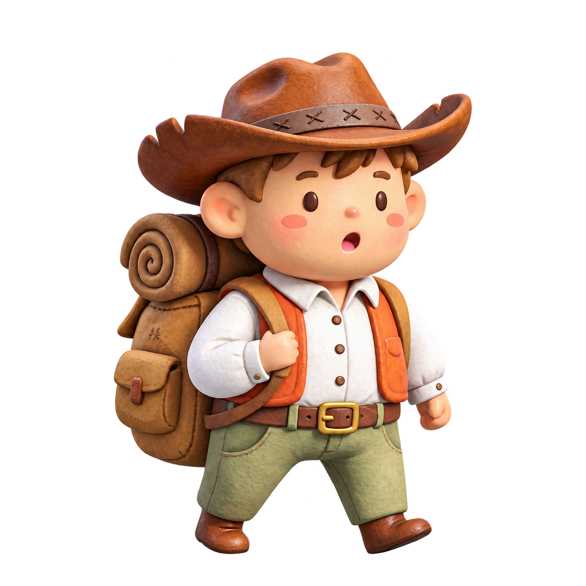 Illustrated portrait of Rowan, Trail Seeker